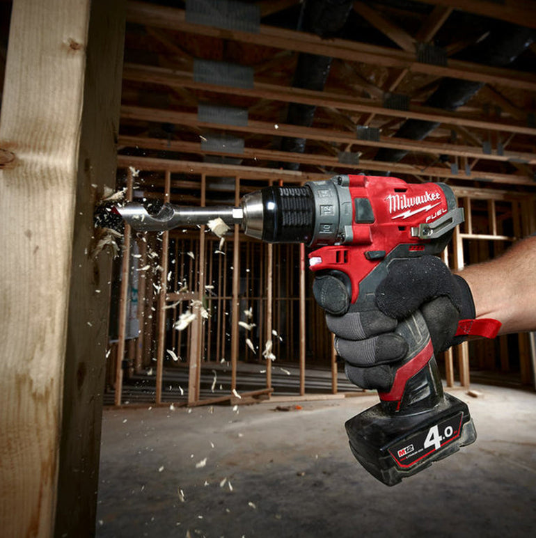 Milwaukee M12FPP2A2-602X 12V Fuel Brushless Combi Drill & Impact Driver with 2 x 6.0Ah Batteries Charger & Case 4933480589