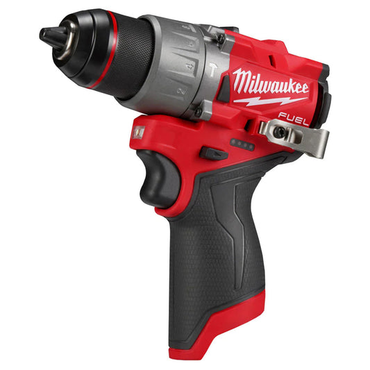 Milwaukee M12FPP2A2-602X 12V Fuel Brushless Combi Drill & Impact Driver with 2 x 6.0Ah Batteries Charger & Case 4933480589