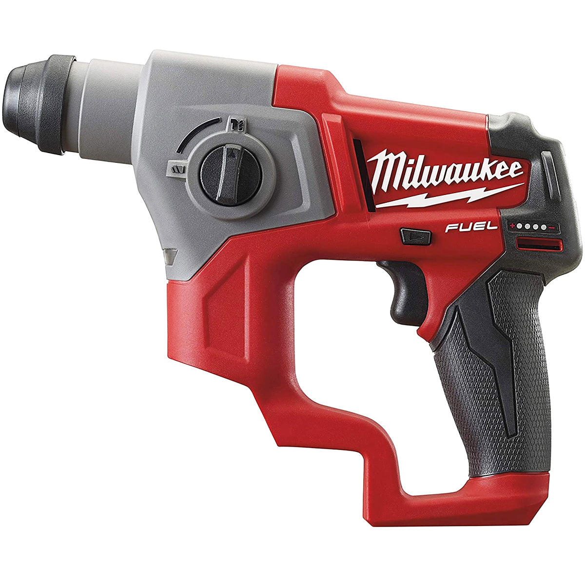 Milwaukee M12CH-0 12V Brushless SDS+ Hammer Drill with 5 Piece Drill Bit Set