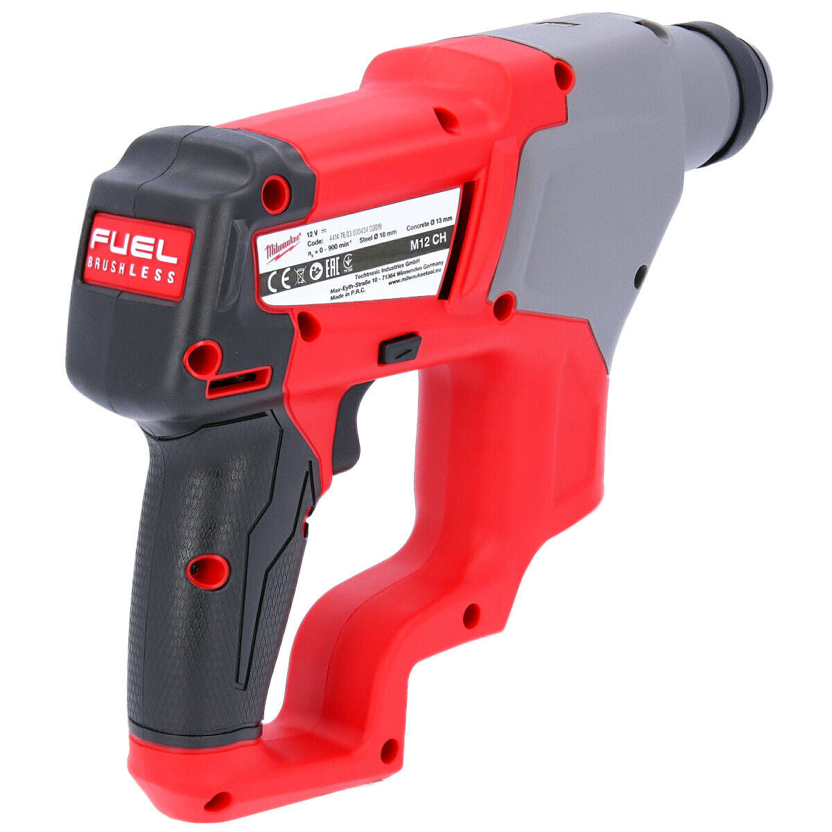 Milwaukee M12CH-0 12V Brushless SDS+ Hammer Drill Body Only 4933441947