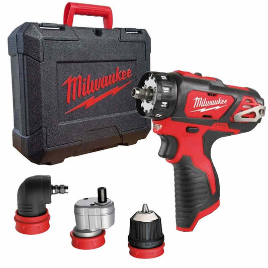 Milwaukee M12BDDXKIT-0X 12V Removable Drill Driver with Case