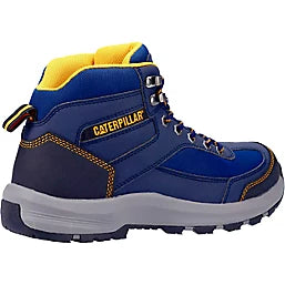 CAT ELMORE MID SAFETY TRAINER BOOTS NAVY SIZE 9