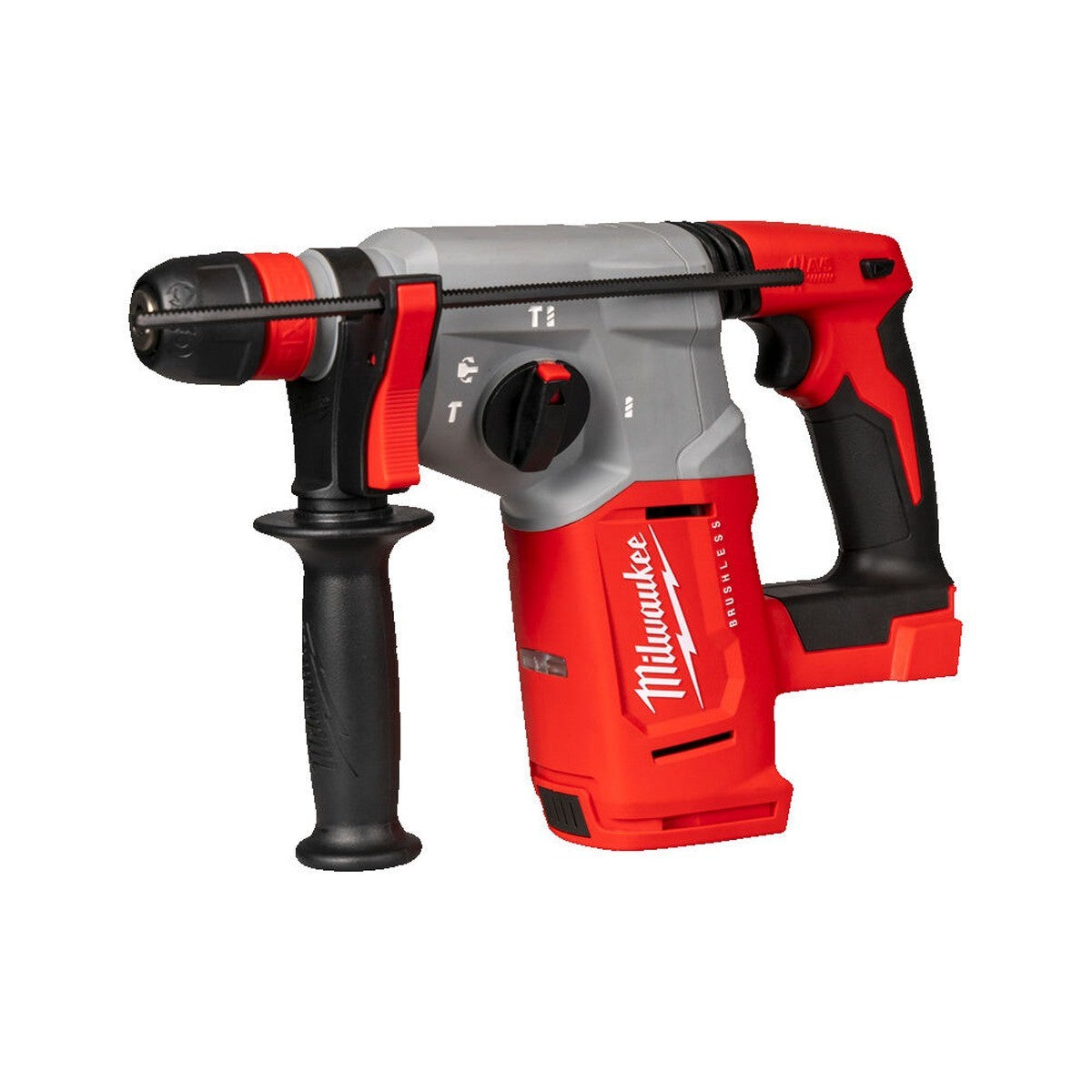 Milwaukee M18BLHX-0X 18V Brushless SDS-Plus Hammer Drill with 5 Piece Drill Bit Set