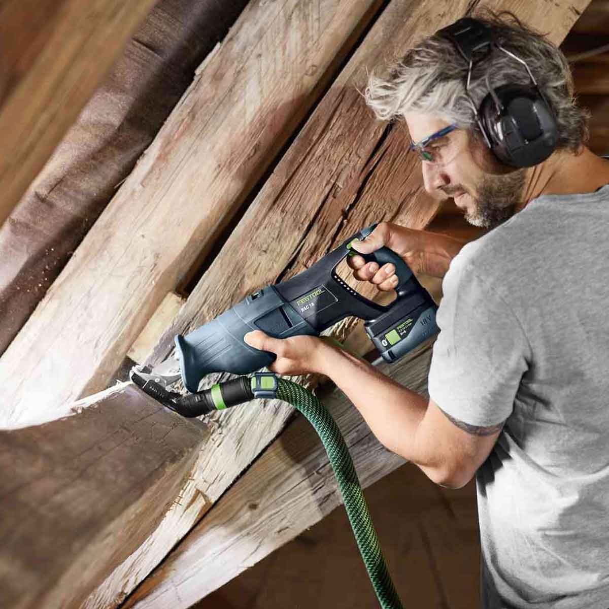 Festool RSC 18 EB-Basic 18V Brushless Reciprocating Saw With Systainer SYS3 L 187 - 576947