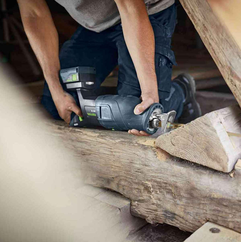 Festool RSC 18 EB-Basic 18V Brushless Reciprocating Saw - 576947 With 1 x 5.0Ah Bluetooth Battery