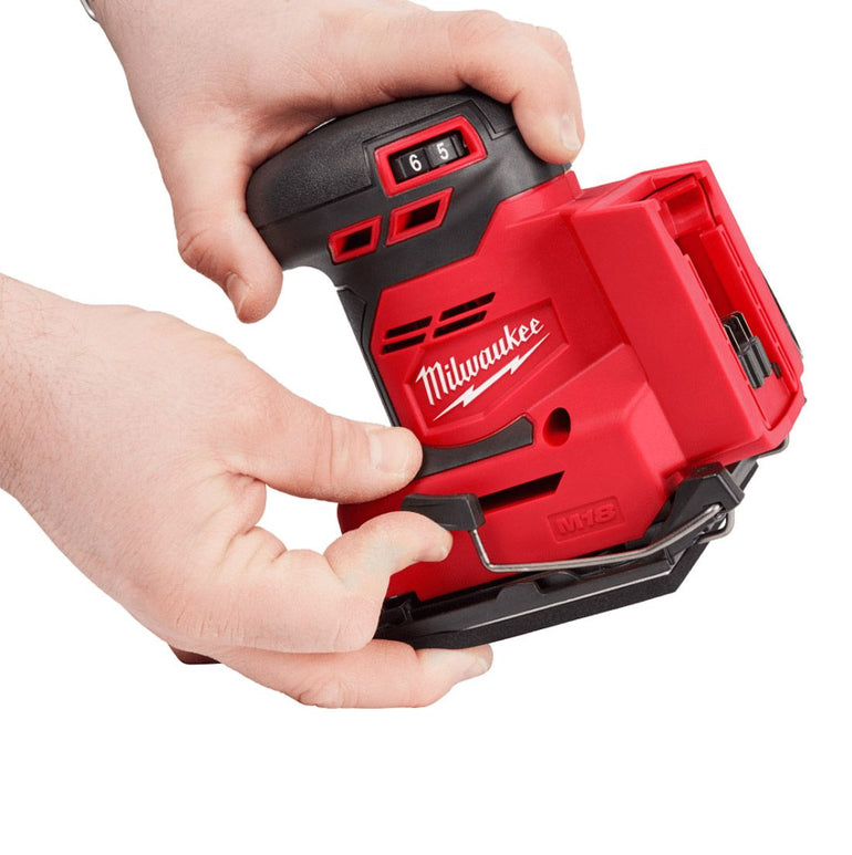 Milwaukee M18BQSS-0 18V Sheet Sander Body Only 4933479966