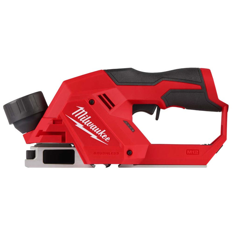 Milwaukee M12BLP-0X 12V Brushless 56mm Planer HD Box with 1 x 2.0Ah Battery & Charger