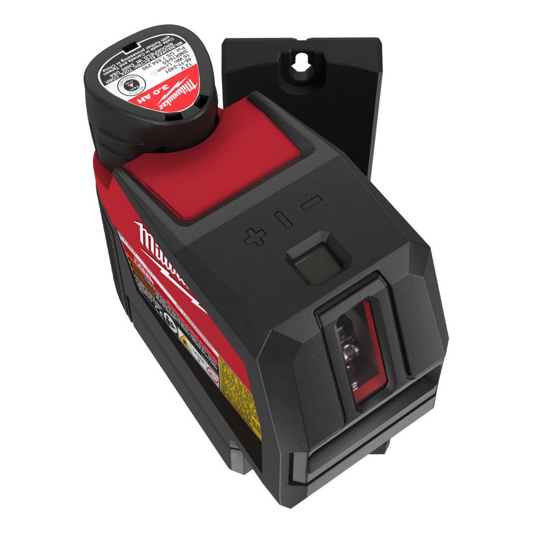 Milwaukee M12CLLP-0 12V Green Cross Line 2 Plane Laser 360° Case with 1 x 2.0Ah Battery & Charger