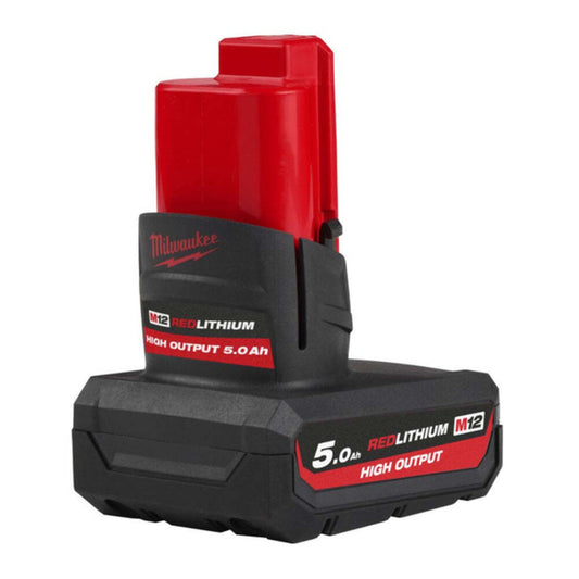 Milwaukee M12HB5 12V Li-ion 5.0Ah Battery 4932480165