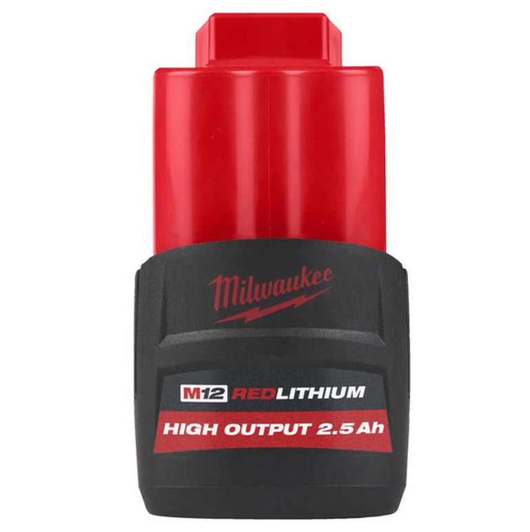 Milwaukee M12HB2.5 12V Li-ion 2.5Ah High Output Battery 4932480164