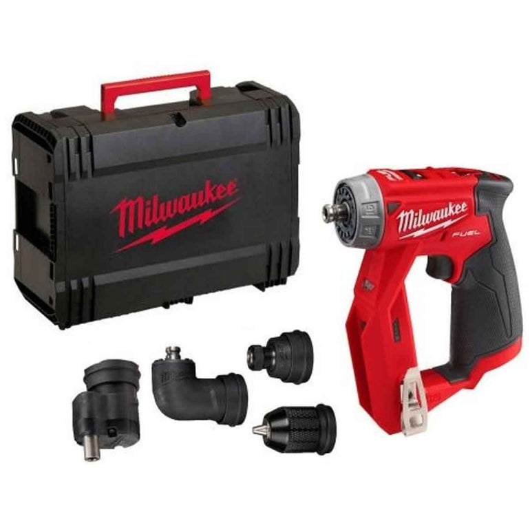 Milwaukee M12FDDXKIT-0X 12V Fuel Brushless 4-in-1 Drill Driver with Case 4933471332