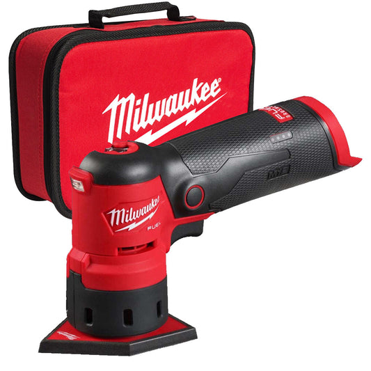 Milwaukee M12FDSS-0B 12V Cordless Brushless Spot Sander Body with Tool Bag 4933479680