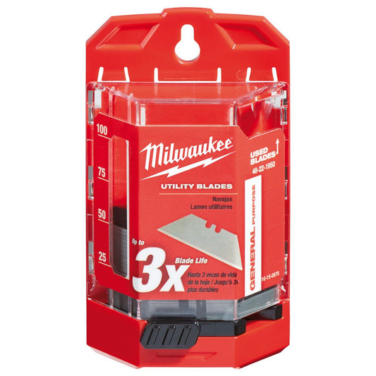 Milwaukee 62mm Universal Knife Blade 2.4" 50 Piece 48221950 - SPL