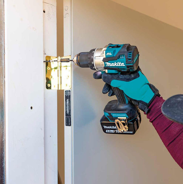 Makita DLX2507MJ 18V Brushless Twin Pack Combi Drill & Impact Driver With 2 x 4.0Ah Battery Charger & Bag