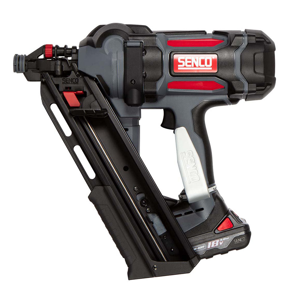 Senco F-35XP 18V First Fix Fusion Framing Nailer 90mm With 2 x 3.0Ah Battery Charger In Case - 10G7001N