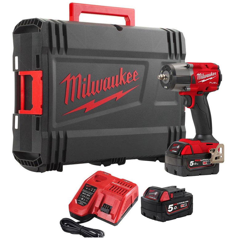 Milwaukee M18FMTIW2F38-502X 18V Fuel Brushless 3/8