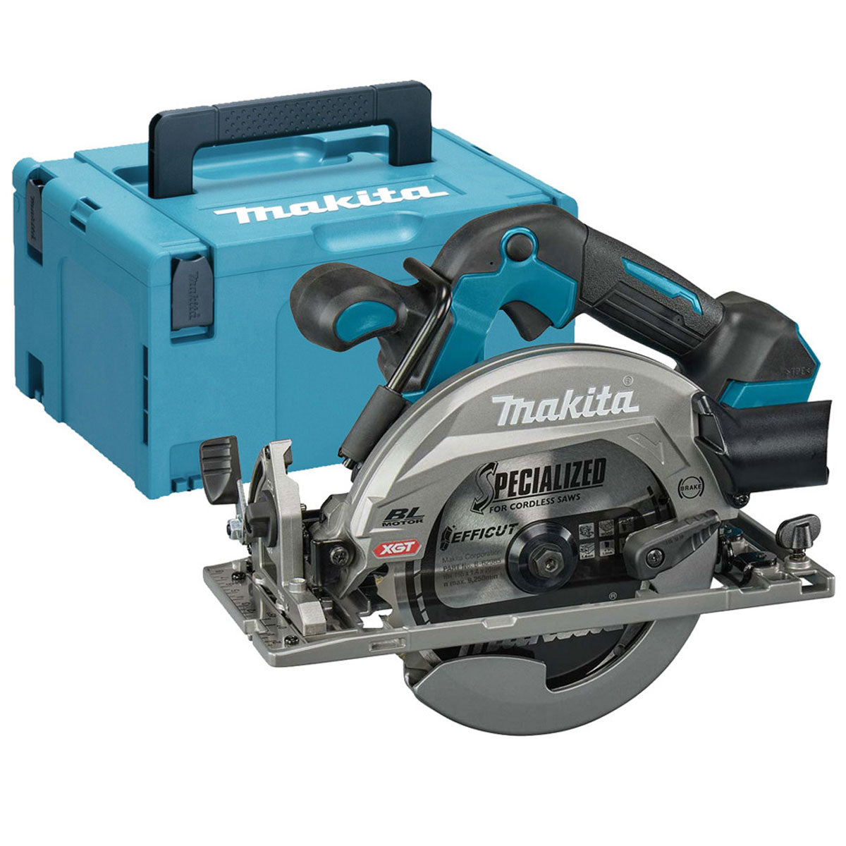 Makita HS012GZ01 40Vmax XGT 165mm Brushless Circular Saw With Makpac Case Type 3