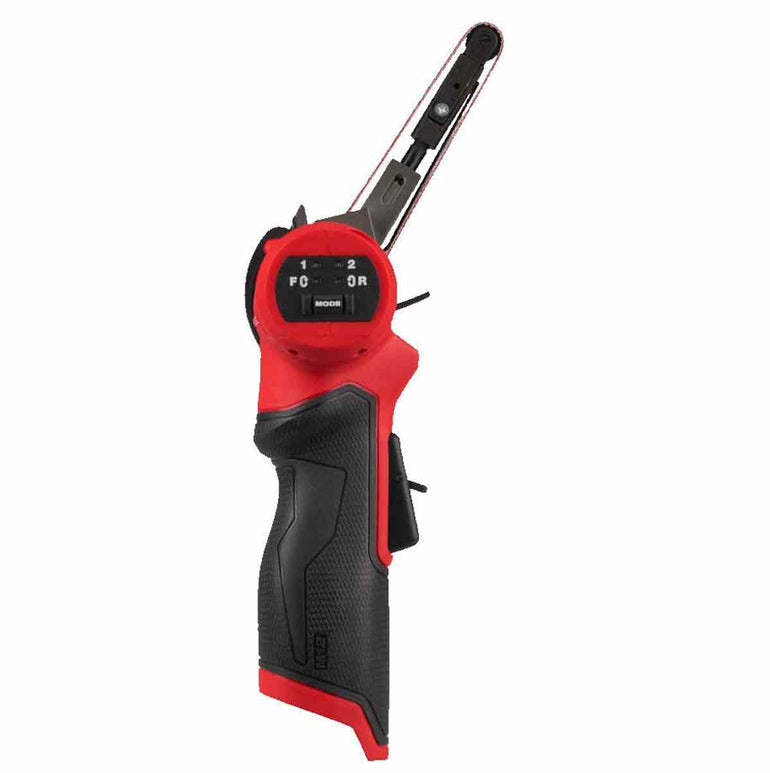 Milwaukee M12 FBFL10-0 12V Fuel Brushless 10mm Band File with 1 x 2.0Ah Battery & Charger