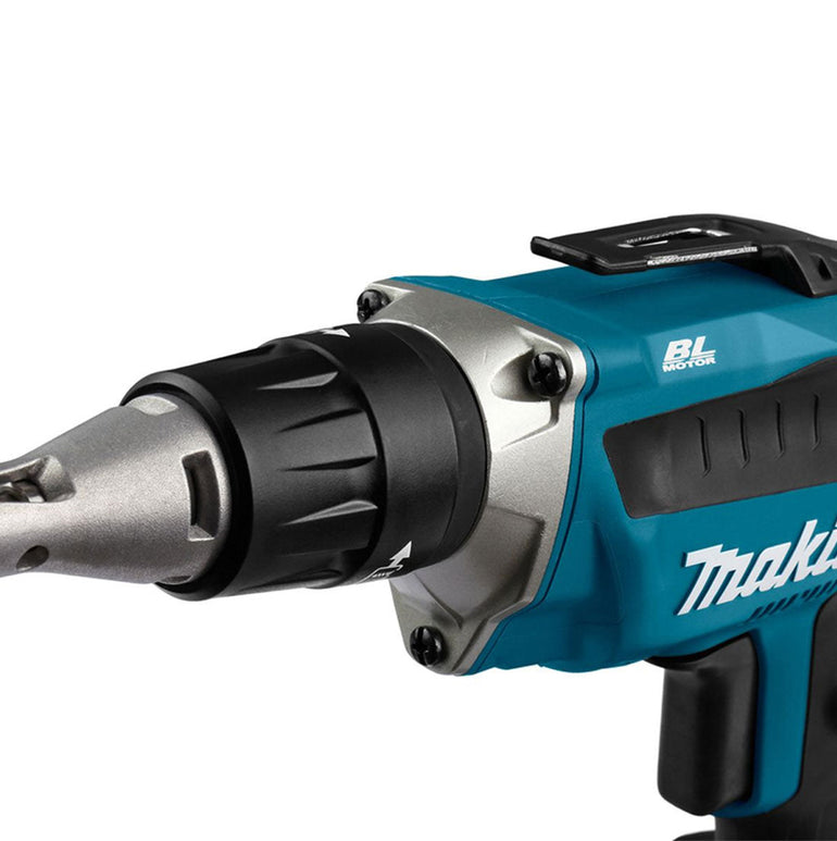 Makita DFS452FJX2 18V LXT Brushless Drywall Screwdriver With 2 x 3.0Ah Batteries, Charger In Case