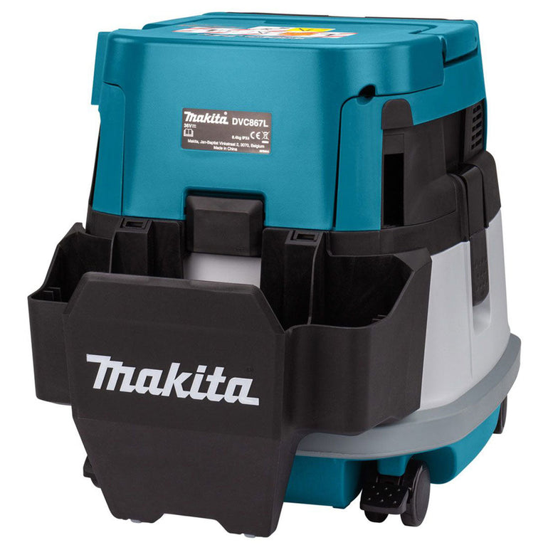 Makita DVC867LZX4 18V Twin LXT Brushless L-Class 8L Vacuum Cleaner With AWS Body Only