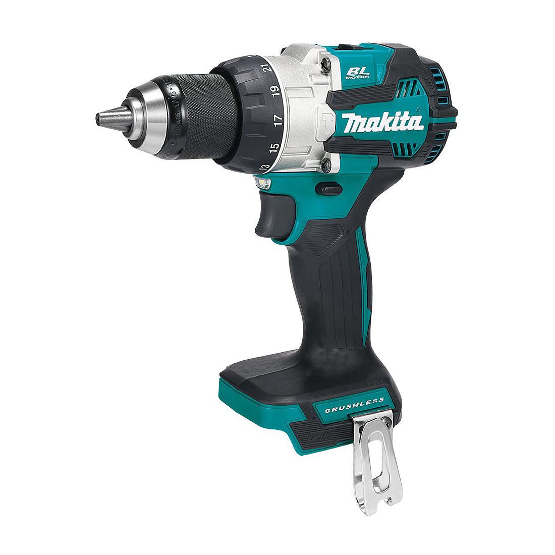 Makita DLX2507TJ 18V Brushless Twin Pack Combi Drill & Impact Driver With 2 x 5.0Ah Batteries Charger & Case