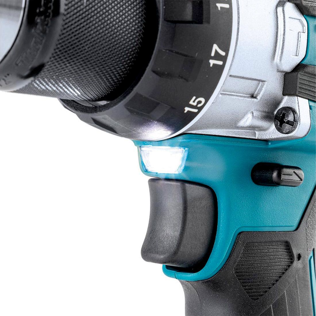 Makita DLX2507TJ 18V Brushless Twin Pack Combi Drill & Impact Driver With 2 x 5.0Ah Batteries Charger & Case