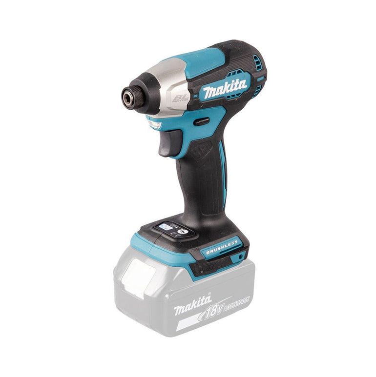 Makita DLX2414ST 18V Brushless Twin Pack Combi Drill & Impact Driver With 2 x 5.0Ah Batteries Charger & Case