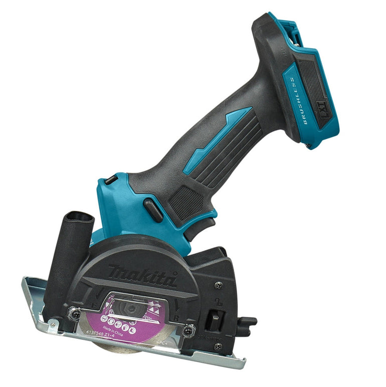 Makita DMC300Z 18V 76mm Brushless Disc Cutter With 1 x 5.0Ah Battery Charger & Bag