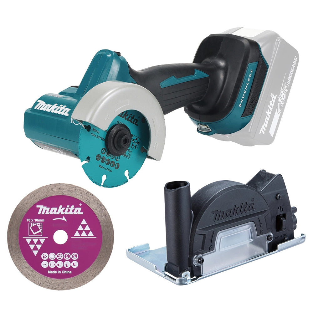 Makita DMC300Z 18V LXT 76mm Brushless Disc Cutter Body Only