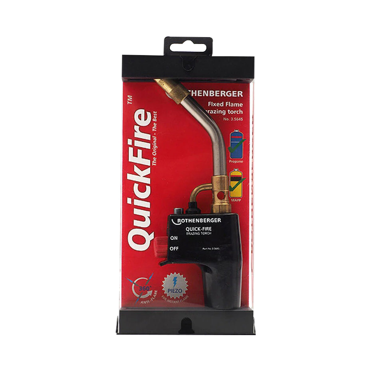 Rothenberger Quick Fire Brazing Torch 35645M