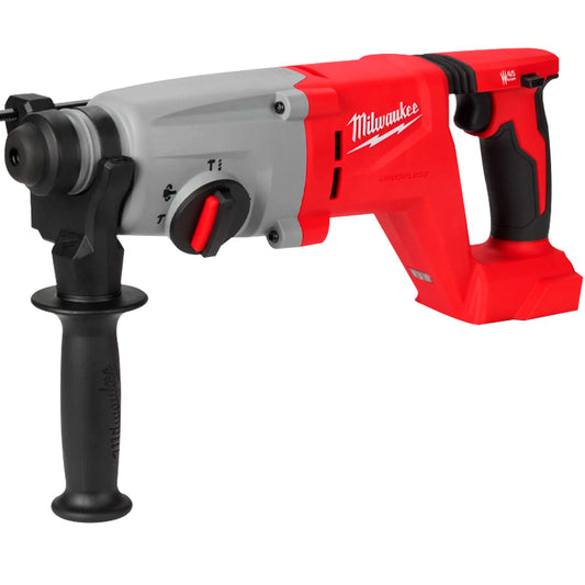 Milwaukee M18BLHACD26-0 18V Brushless SDS+ D-Handle Rotary Hammer Drill with 5 Piece Drill Bit Set