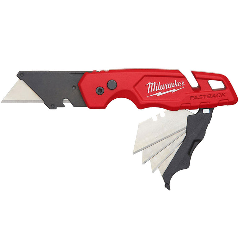 Milwaukee Fastback Flip Utility Knife with Blade Compartment 4932471358