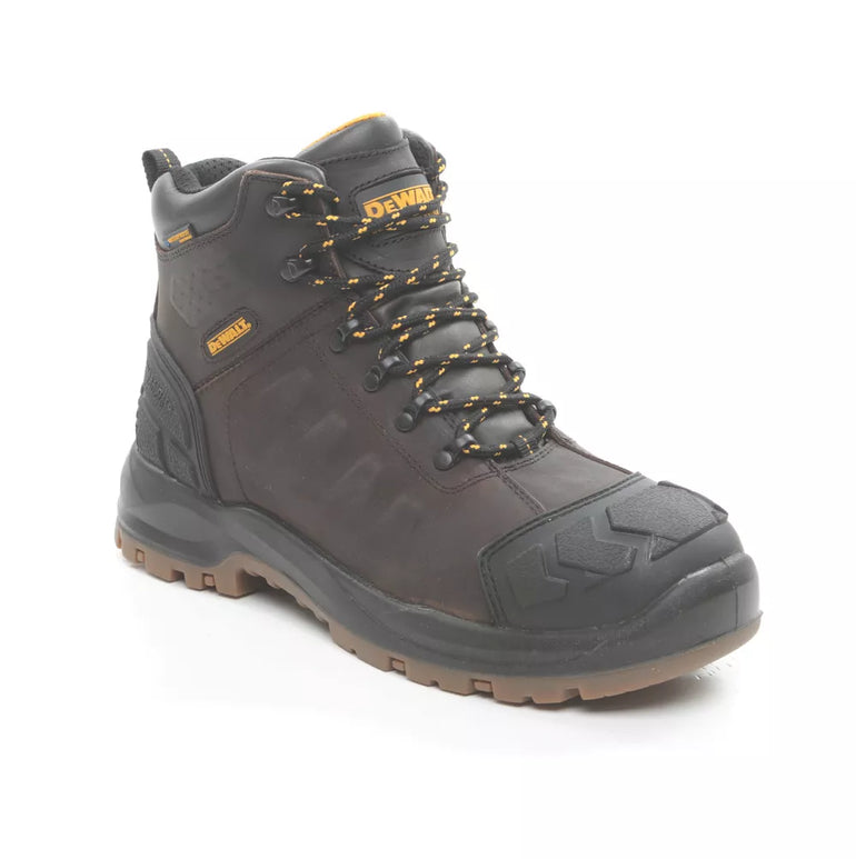 DEWALT HADLEY SAFETY BOOTS BROWN SIZE 10