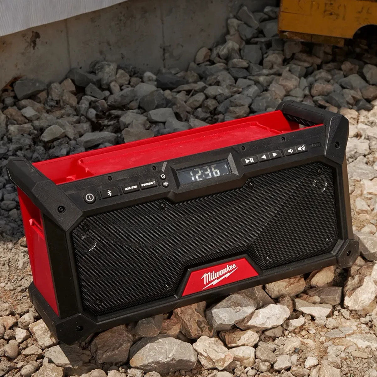 Milwaukee M18RADDAB+G2-0 18V Jobsite Radio DAB+ with 1 x 5.0Ah Battery & Charger