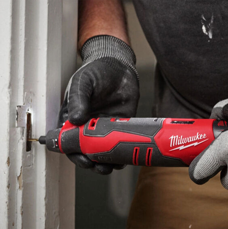 Milwaukee M12BLROT-0 12V Brushless Rotary Tool with 1 x 2.0Ah Battery & Charger