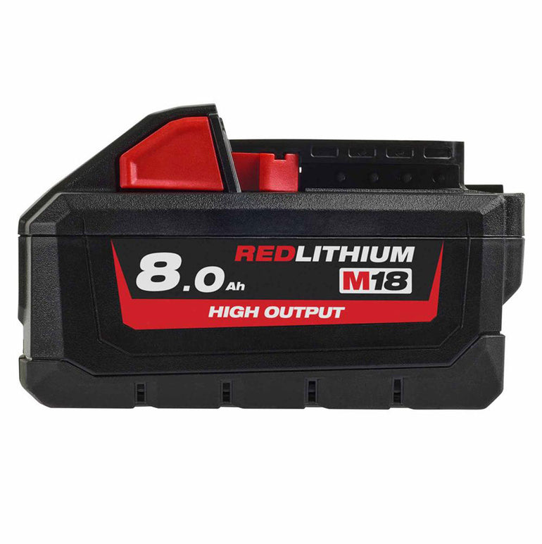 Milwaukee M18HB8 18V 8.0AH RedLithium-Ion High Output Battery 4932471070