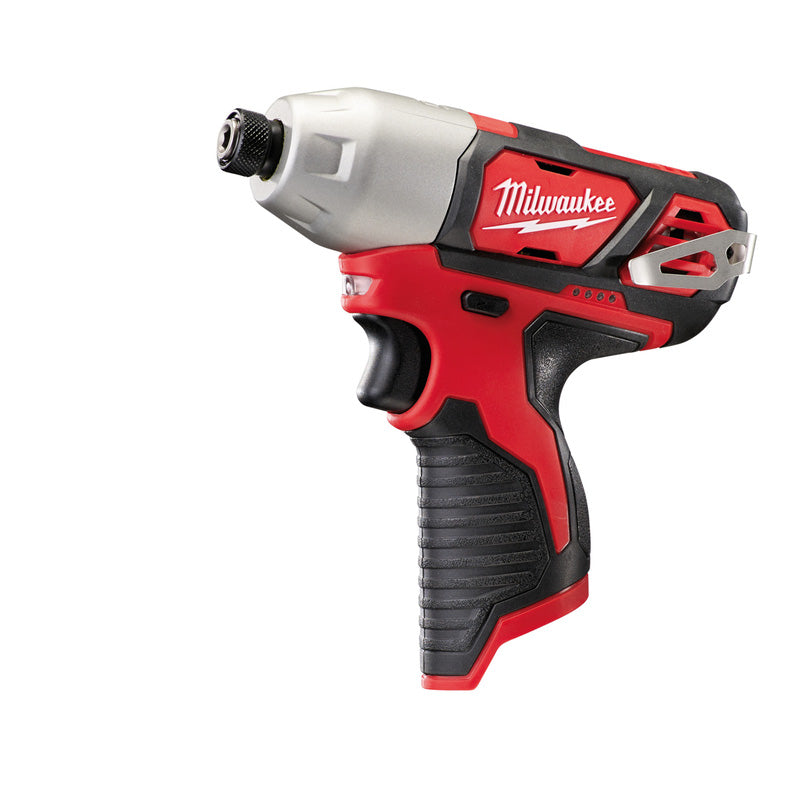 Milwaukee M12BID-0 12V Impact Driver with 1 x 2.0Ah Battery Charger & Bag