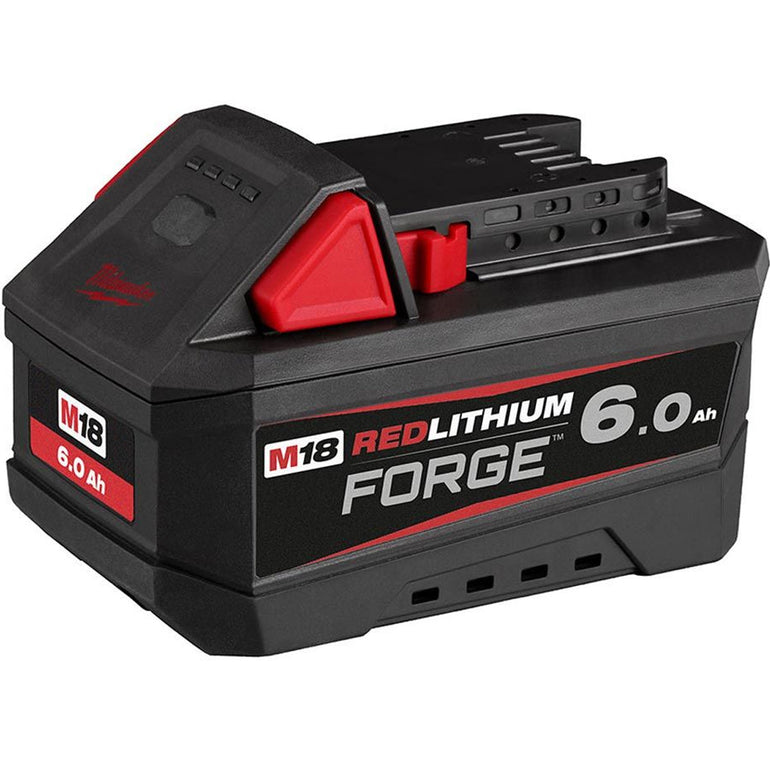 Milwaukee 2 x M18FB6 18V 6.0Ah FORGE RedLithium-Ion Battery with Dual Bay Super Charger