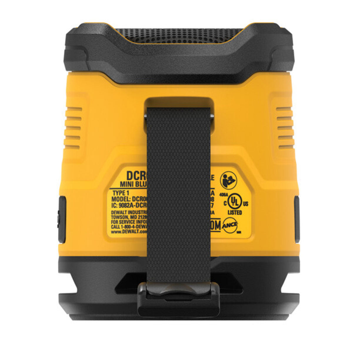 Dewalt DCR009 Rechargeable USB-C Compact Bluetooth Speaker