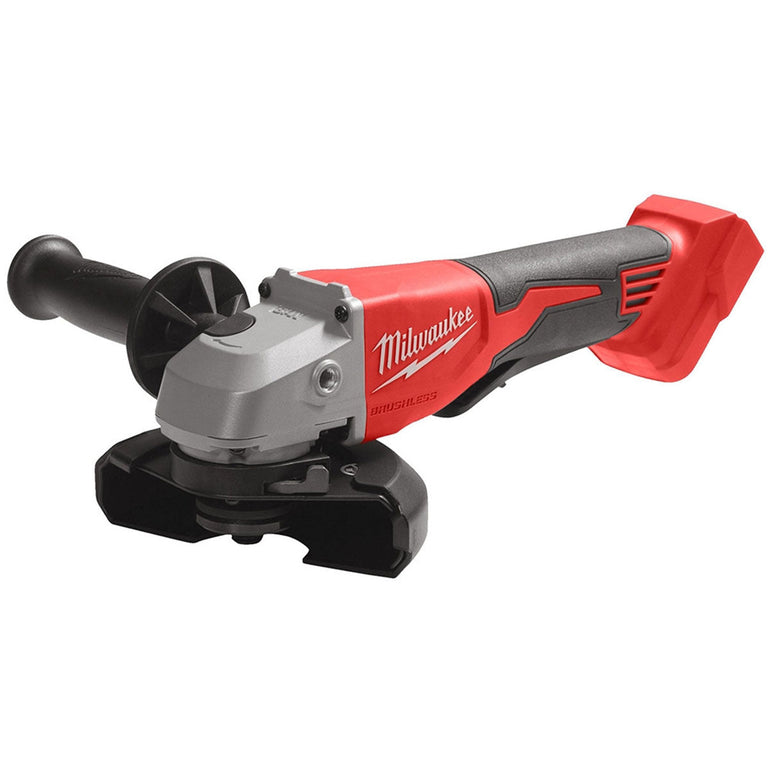 Milwaukee M18BLSAG125XPD-0 18V 125mm Brushless Angle Grinder with 1 x 5.0Ah Battery Charger & Bag