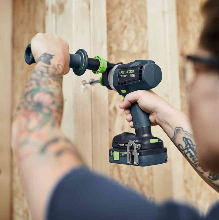 Festool 18V 3 Piece Brushless Power Tool Kit With 2 x 5.0Ah Battery, Rapid Charger 578029