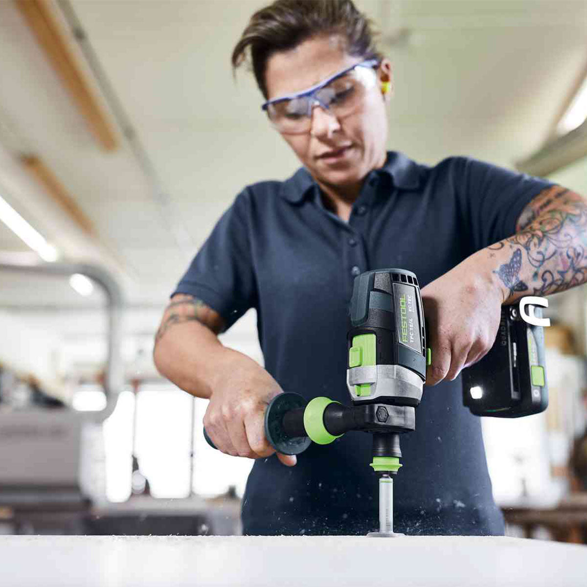 Festool 18V 3 Piece Brushless Power Tool Kit With 2 x 5.0Ah Battery, Rapid Charger 578029