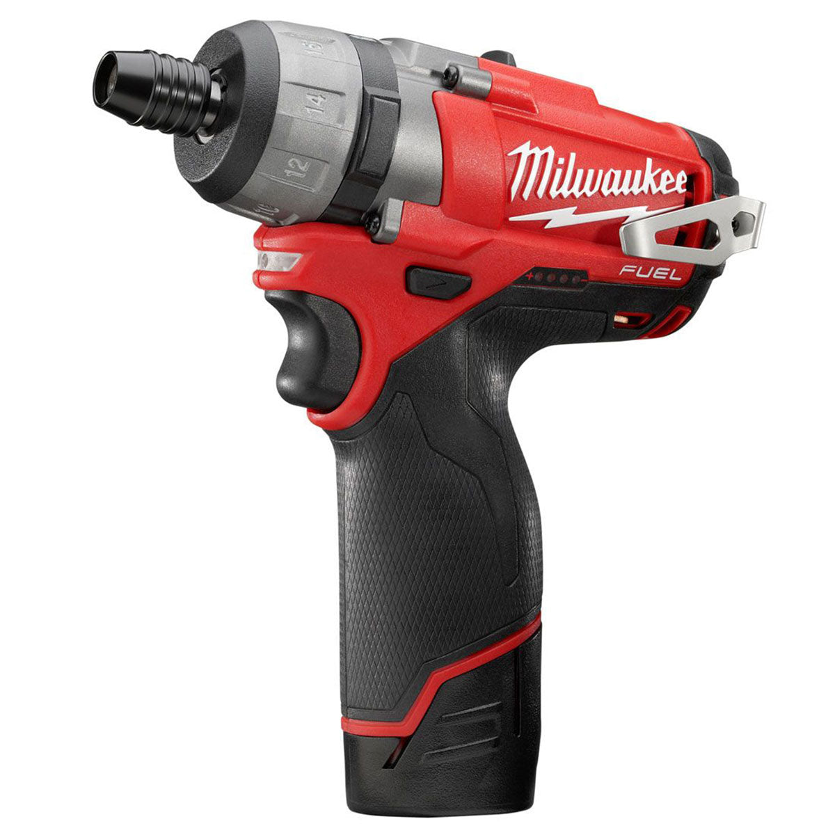 Milwaukee M12CD-202C 12V FUEL Brushless Screwdriver with 2 x 2.0Ah Batteries Charger & Case 4933440568