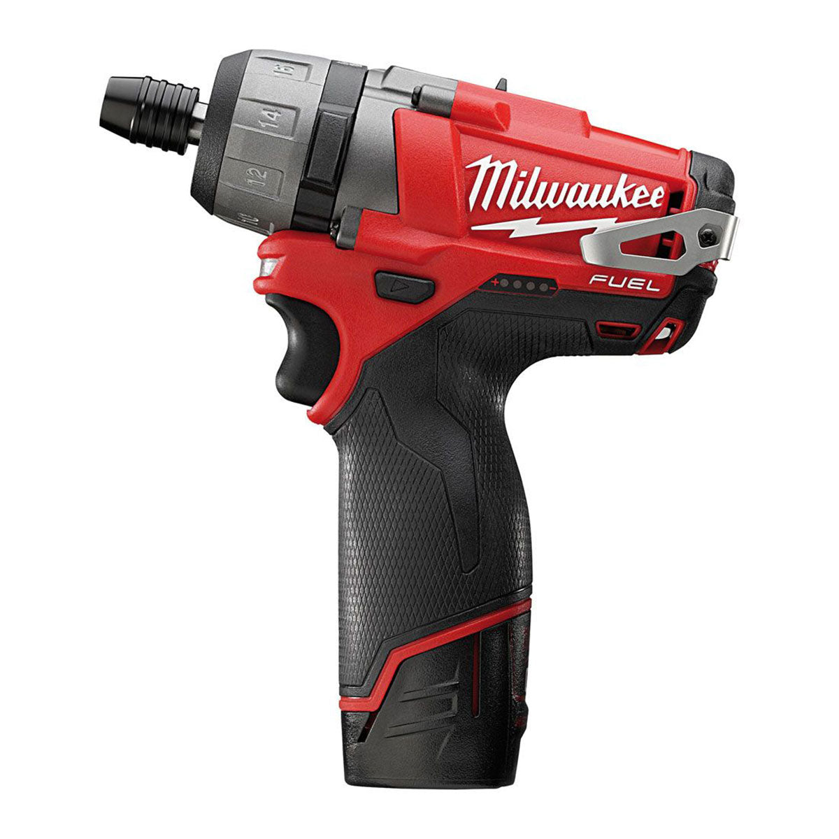 Milwaukee M12CD-0C 12V Fuel Brushless Sub Compact Driver with 1 x 2.0Ah Battery Charger & Bag