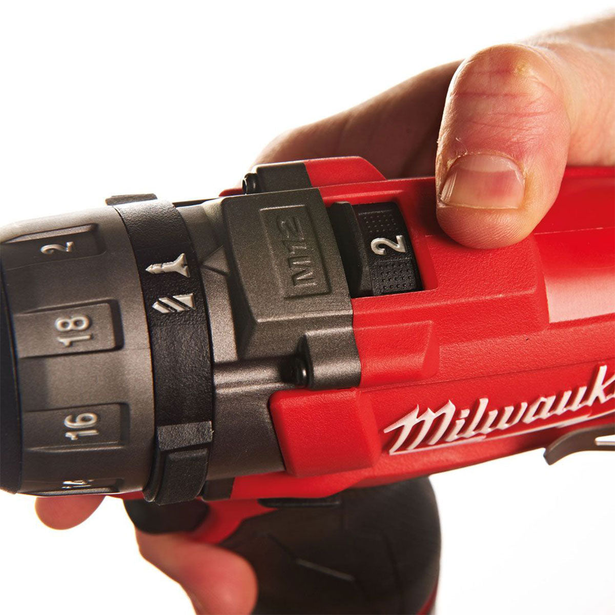 Milwaukee M12CD-202C 12V FUEL Brushless Screwdriver with 2 x 2.0Ah Batteries Charger & Case 4933440568