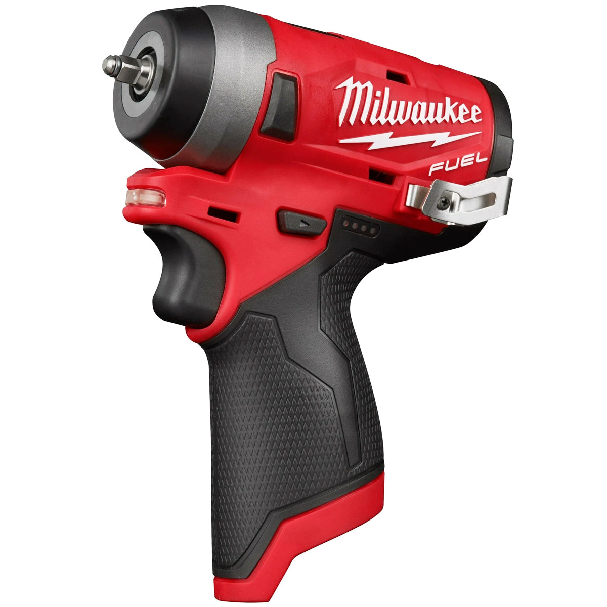 Milwaukee M12FIW14-0 12V FUEL Brushless 1/4" Impact Wrench with 1 x 2.0Ah Battery Charger & Bag