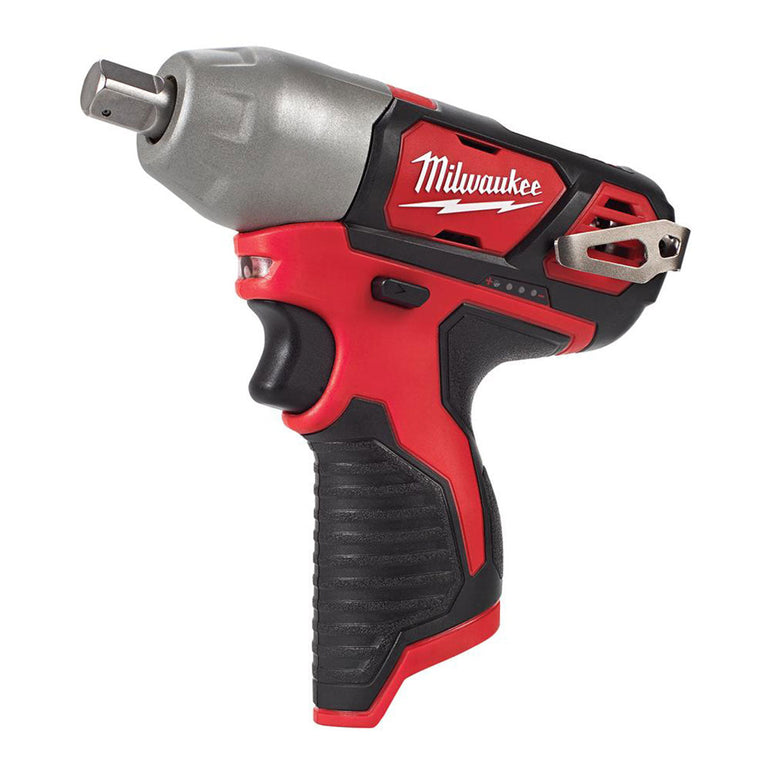 Milwaukee M12BIW12-0 12V 1/2'' Impact Wrench with 1 x 2.0Ah Battery & Charger