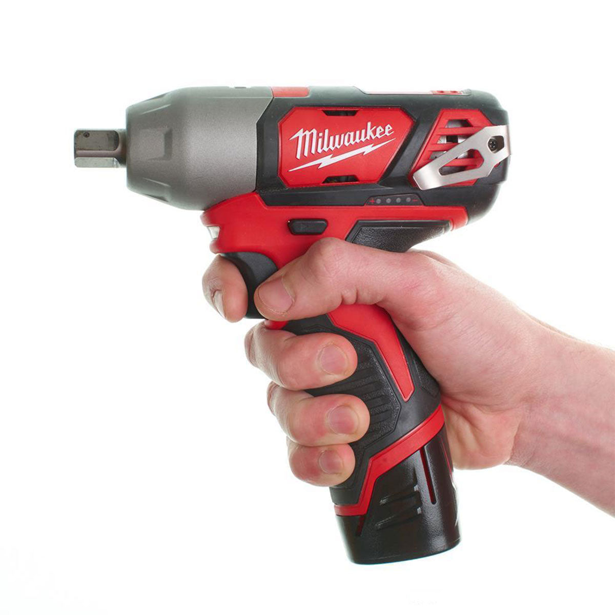 Milwaukee M12BIW12-0 12V 1/2'' Impact Wrench with 1 x 2.0Ah Battery & Charger