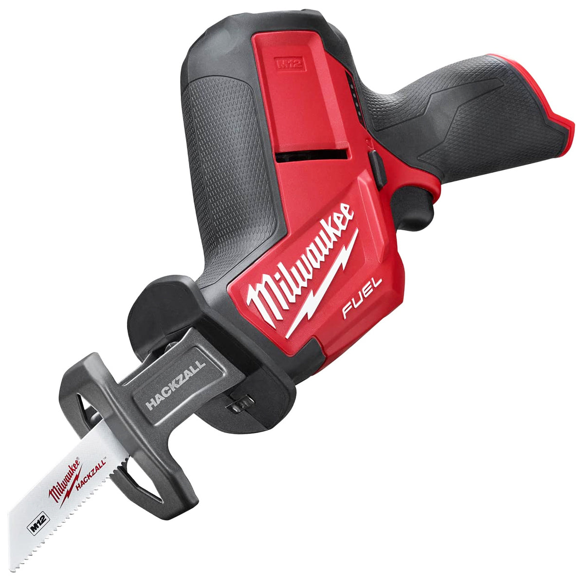 Milwaukee M12CHZ-0 12V Fuel Brushless HackZall Reciprocating Saw with 1 x 2.0Ah Battery Charger & Bag