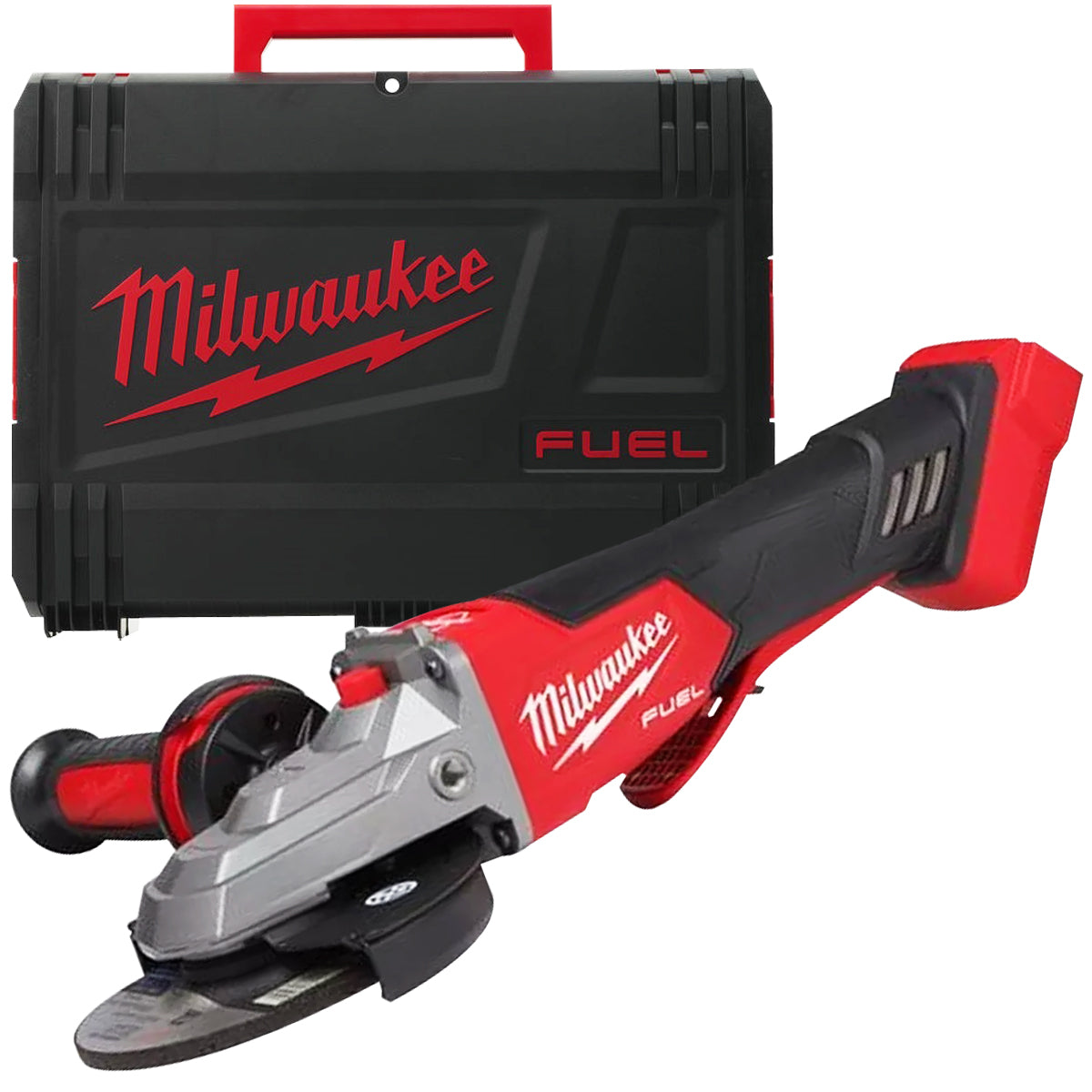 Milwaukee M18FSAGF125XPDB-0X 18V FUEL Brushless 125mm Flathead Angle Grinder with Case 4933478439